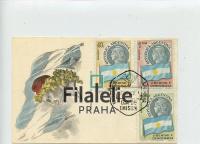 1958 ARGENTINA/FLAG 679/81