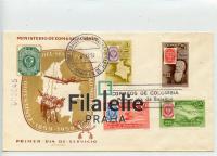 1959 COLOMBIA/AIR/STAMPS 888/91