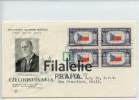 1943 USA/FLAG/CZECH 524