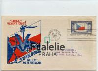 1943 USA/FLAG/CZECH 524
