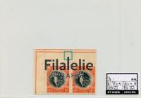 1921 BARBADOS SG212(2x)** 80L 2SCAN