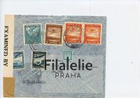 1942 CHILE/USA CENSOR/AIR
