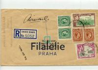 1951 JAMAICA/SWISS KGVI/REG/AIR