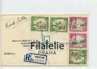 1950 JAMAICA/SWISS KGVI/REG/AIR