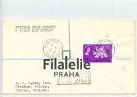 1963 BR.VIRGIN/ENGLAND QEII/REG/FDC