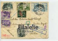 1940 ESPANA/GERMANY AIR/REG/CENSOR 2SCAN
