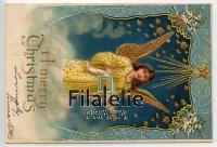1905 CHRISTMAS/US GOLD/EMBOSS 2SC