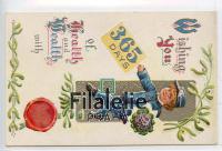 1910 NEWYEAR/US/EMBOSSED