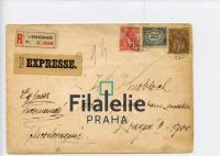 1921 NEDERLAND/CZECH REG/EXPRES 2SCAN