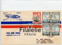 1938 BERMUDA/USA KGVI/AIR 2SCAN
