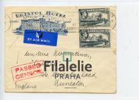 1940 GIBRALTAR/ENGLAND KGVI/AIR CENSOR