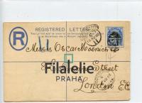 1892 MALTA/ENGLAND REGISTERED