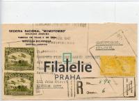 1941 NICARAGUA/USA REG/AIR 2SCAN