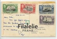 1951 FALKLAND/ENGLAND KGVI/2SCAN