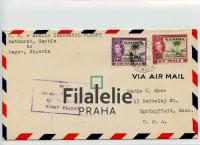 1941 GAMBIA FirstFlight KGVI 2SCAN