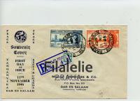 1946 KUT FDC/REGIST. 2SCAN