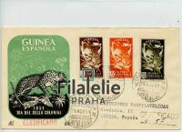 1951 GUINEA/ESP. FDC/REGIST. 2SCAN