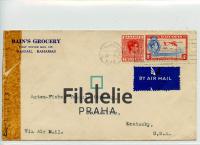 1943 BAHAMAS KGVI/CENSOR