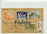 1949 BARBADOS FDC/REGIST. 2SCAN