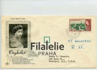 1956 BARBADOS FDC/QEII/REGIST. 2SCAN