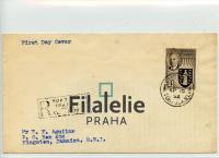 1952 VIRGIN FDC/KGVI/REGIST. 2SCAN