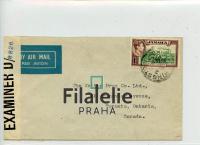 1942 JAMAICA KGVI/CENSOR 2SCAN