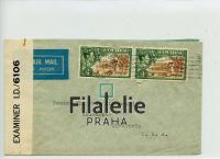 1941 JAMAICA KGVI/CENSOR 2SCAN