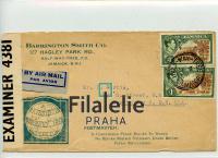 1940 JAMAICA KGVI/CENSOR 2SCAN