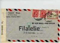 1941 JAMAICA KGVI/CENSOR