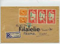 1954 JAMAICA KGVI/REGIST. 2SCAN