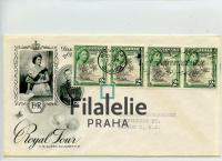 1953 JAMAICA FDC/QEII