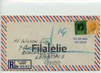 1945 LEEWARD KGVI/REGIST. 2SCAN