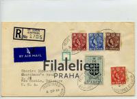 1954 ST.LUCIA QEII/REGIST. 2SCAN