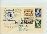 1956 ISLAND FDC/REGIST. 2SCAN