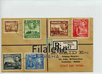 1938 MALTA FDC/KGVI/REGIST.