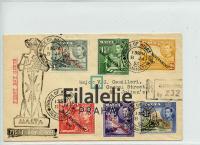 1953 MALTA FDC/KGVI/REGIST. 2SCAN