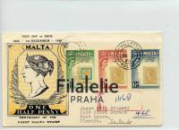 1960 MALTA FDC/QEII/REGIST. 2SCAN