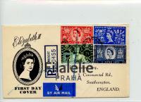 1953 GB/OMAN FDC/QEII/REGIST.