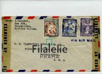 1943 BRIT.GUIANA KGVI/CENSOR 2SCAN