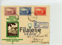 1937 AUSTRALIA FDC 2SCAN