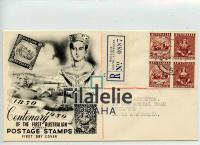 1950 AUSTRALIA FDC/REGIST. 2SCAN