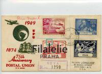 1949 FIJI FDC/UPU/REGIST. 2SCAN