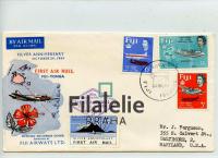 1964 FIJI FDC/QEII 2SCAN