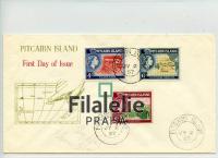 1957 PITCAIRN FDC/QEII