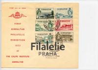 1953 GIBRALTAR FDC/QEII