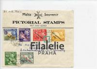 1953 MALTA FDC/KGVI 2SCAN