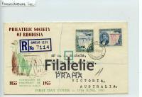 1955 RHODESIA/NYASALAND REGIST. 2SCAN