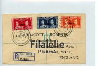 1937 NIUE/ENGLAND REGIST. 2SCAN