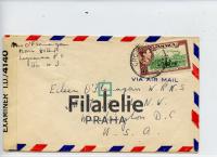 1943 JAMAICA/US KGVI/CENSOR