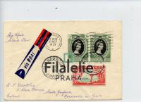 1953 JAMAICA/ENGLAND KGVI/QEII